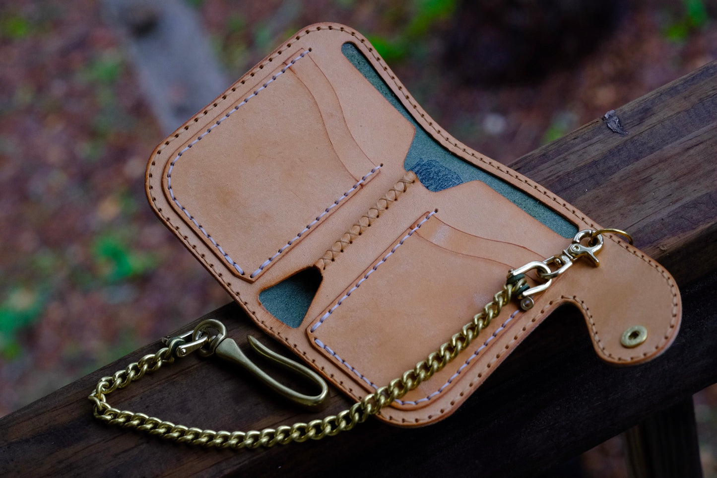 Blue Ridge Billfold Wallet (Olive/Natural Pueblo)