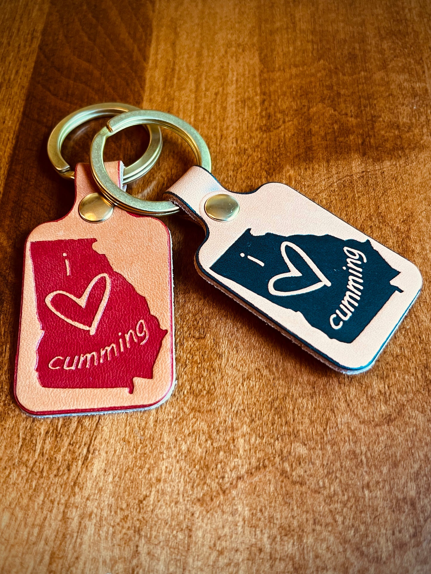 I ❤️ Cumming Key Fob