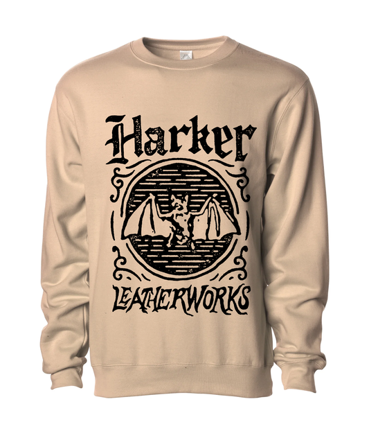 "Vitruvian Bat" Midweight Sweatshirt