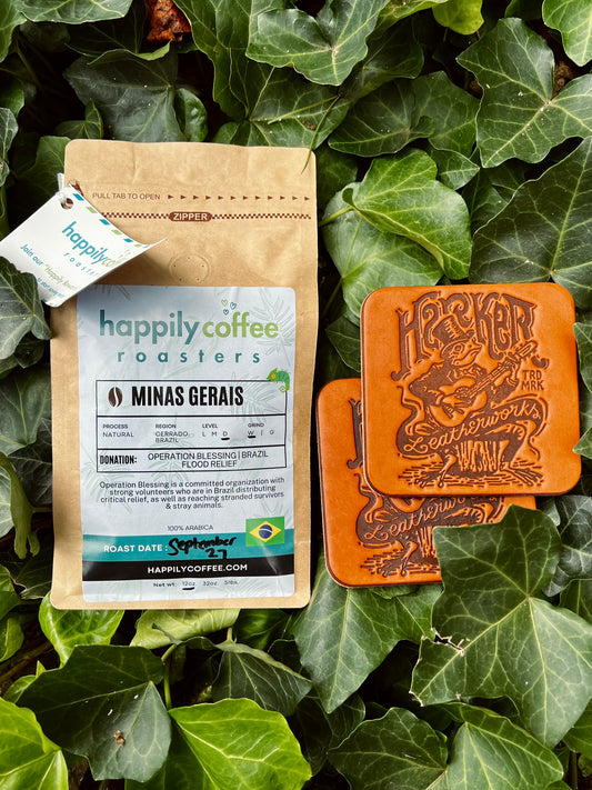 Happily Coffee x Harker Leatherworks Bundle